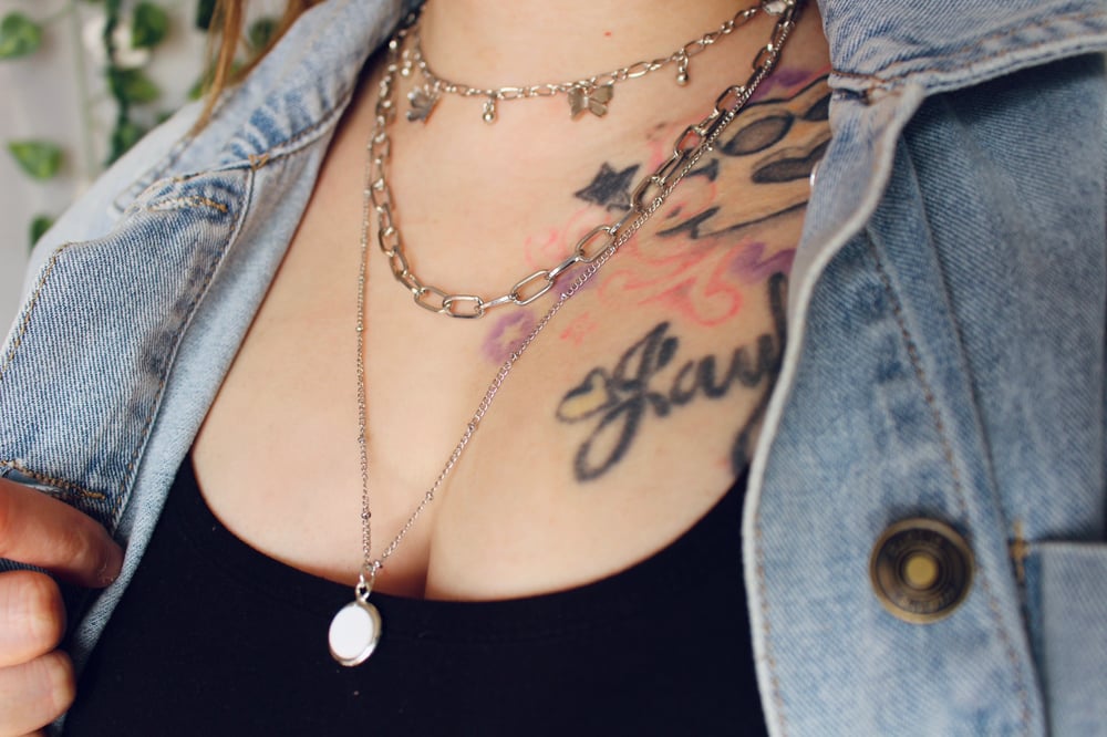 Image of Butterfly Layered Necklace