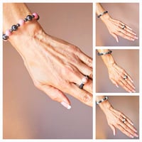Image 3 of Little or Big Stone Mixed Magnetic Bracelet Collection