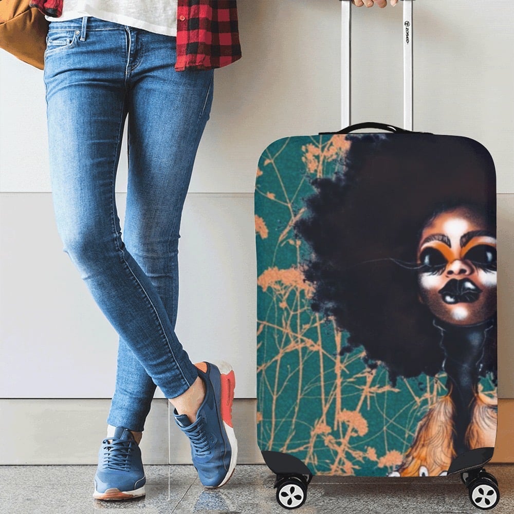 Image of GOING GREEN LUGGAGE COVER
