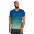 Image 2 of Darwin Thinks Relaxed Fit Athletic T-shirt
