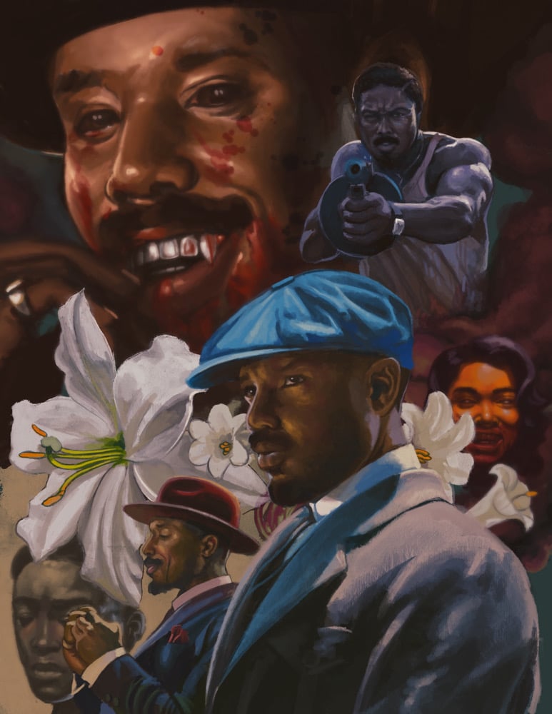 Image of Sinners Smoke and Stack Print