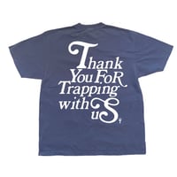 Image 1 of THANK YOU TEE BLUE
