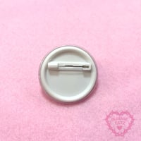 Image 2 of XL Glitter Fidough Button Badge 