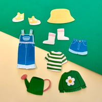 Image 1 of Stickers Garden Party - Pikalem Doll