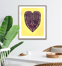 Image 3 of Aroha nui 03 (Big Love)  Canary Yellow