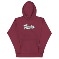 Image 1 of Thoughts Clothing 'Authentic Logo Hearted' Unisex Hoodie
