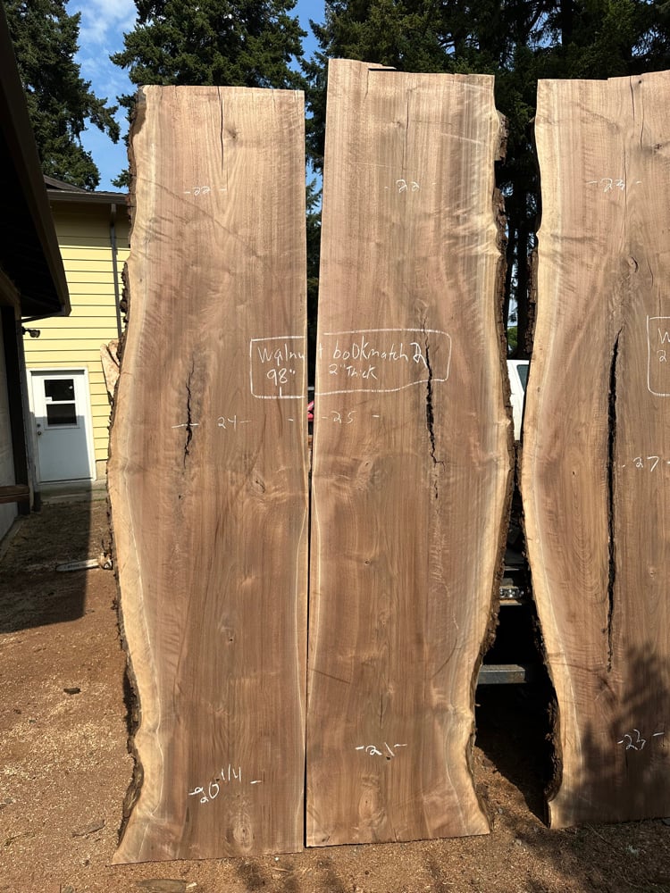 Walnut bookmatch 2