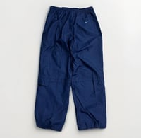 Image 2 of VTG Y2K Nike Track Pants Sz XL (Navy Blue)