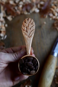 Image 6 of Falling Leaf- Coffee Scoop 