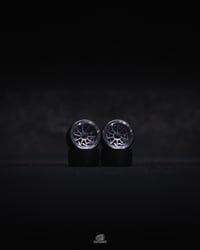 Image 2 of RWB CVT - Forged Alloy 1/64 Wheels + Ultra-Thin Tires