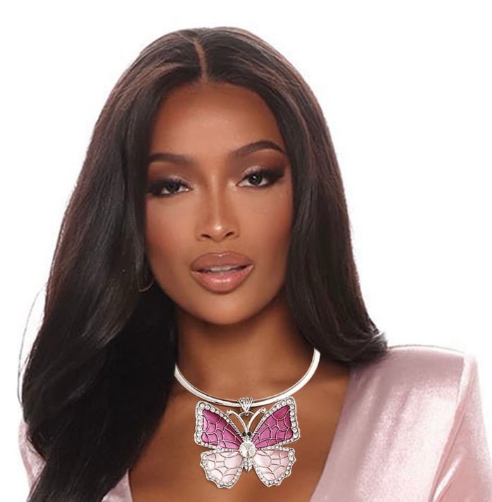 Image of Butterfly Necklace 