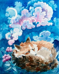 Image 1 of Fox & Clouds