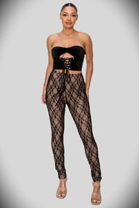 Image 1 of lace illusion set 