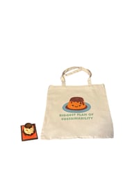 Image 5 of Flan Tote Bag