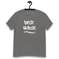Image 12 of Unisex classic tee, Best Nurse T-Shirt | Nurse Appreciation Graphic Tee
