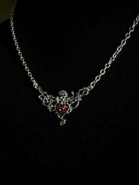 Image 5 of Crimson Ivy Necklace 