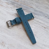 Image 3 of Simple Suede Strap - Teal
