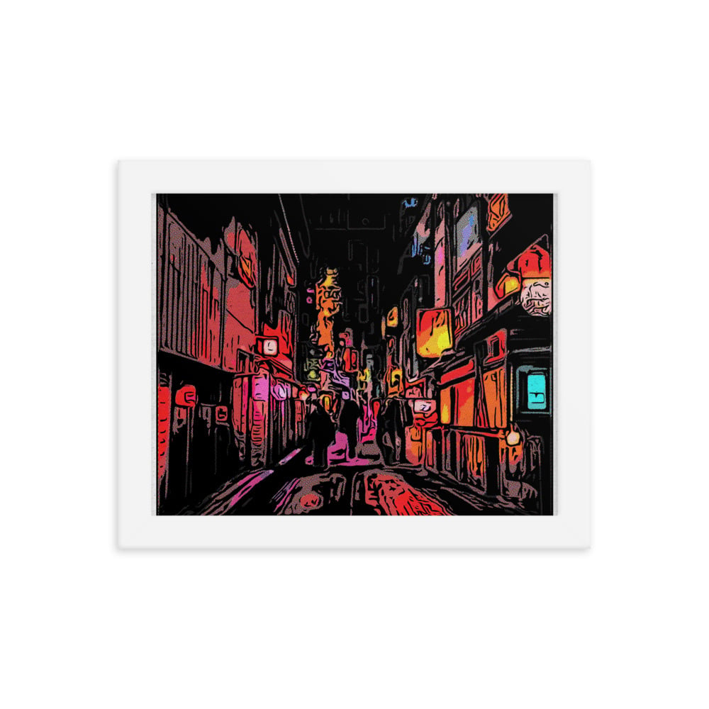 ZEN EXP - Chinatown I Framed photo paper poster