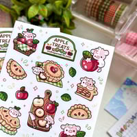 Image 2 of Apple Dessert | Matte Sticker Sheet