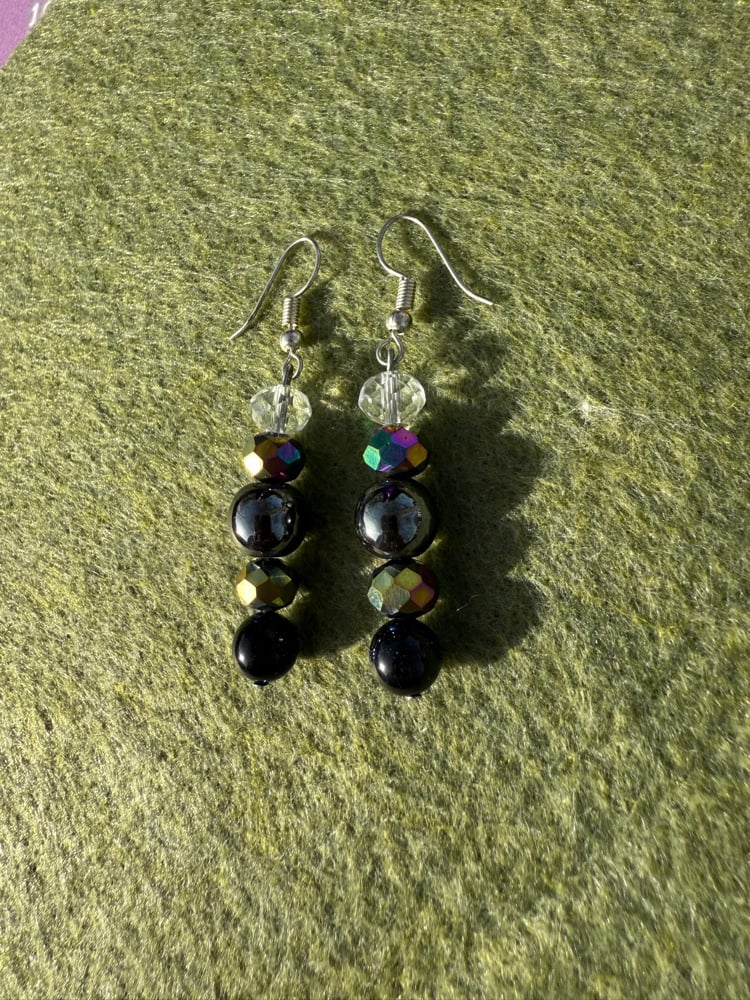Image of ๐คโจ๐ค Emo vibe earrings โจ๐คโจ