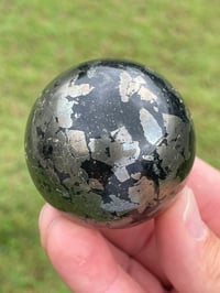 Image 5 of Pyrite In Magnetite Sphere #1607