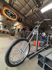 Image 1 of ✠ Maltese Machine Co. ✠ Round Tube 8”-16”+ Rigid Front End - Custom Made to Order.