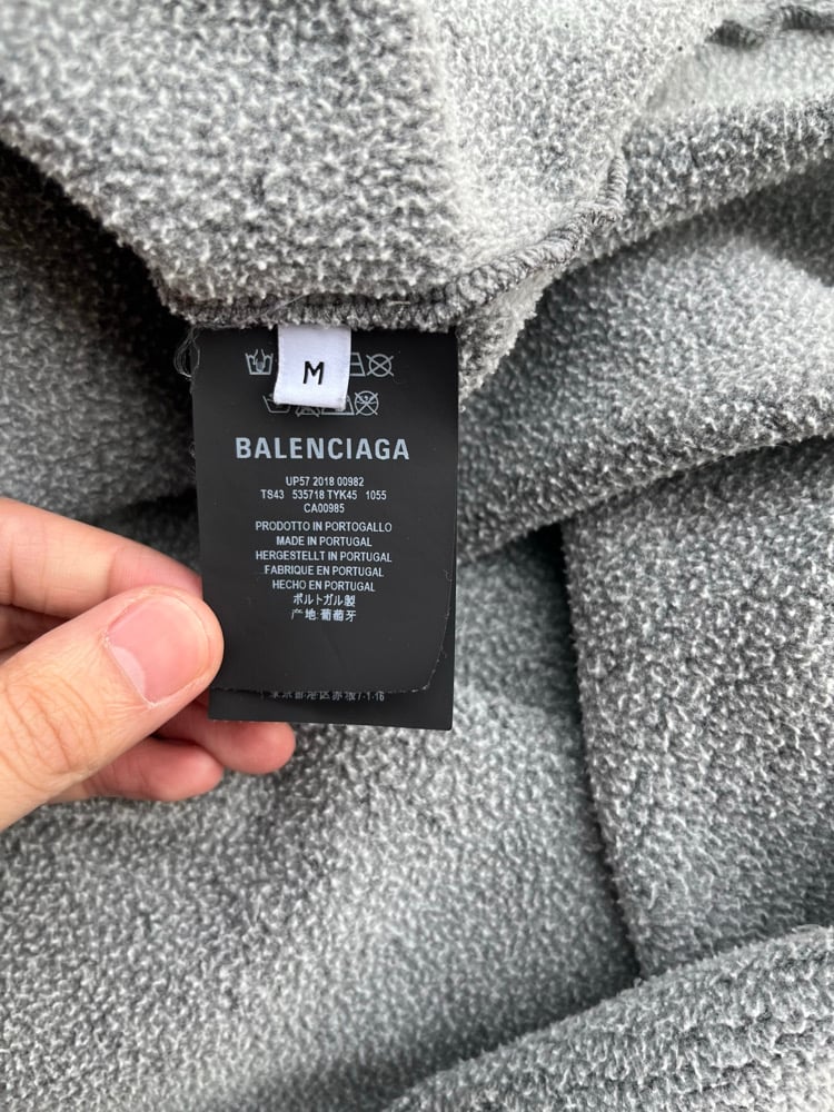 18 Balenciaga Europa Oversized Hoodie - M | neverlandsupply