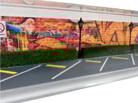 Image 3 of GRAFFITI WALL CLEAR DISPLAY CASE