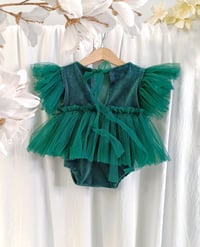 Image 3 of Body-dress Sagara - size 12 months - emerald