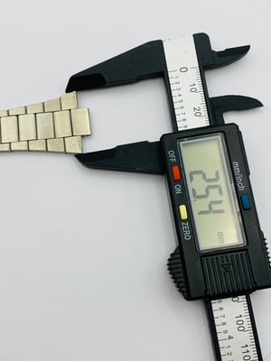 Image of vintage roamer rockshell gents stainless steel watch strap,band,bracelet n.o.s,new.1970's.(RMR-02)
