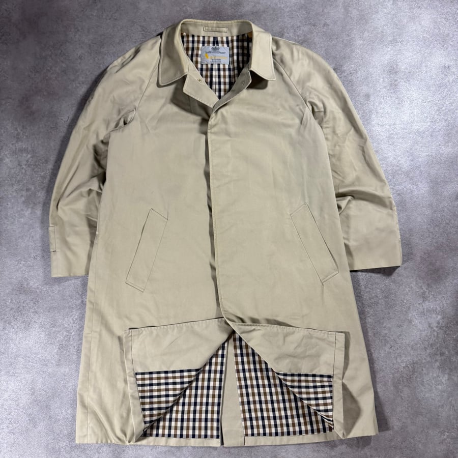 Image of Aquascutum Trench Coat, Size Large