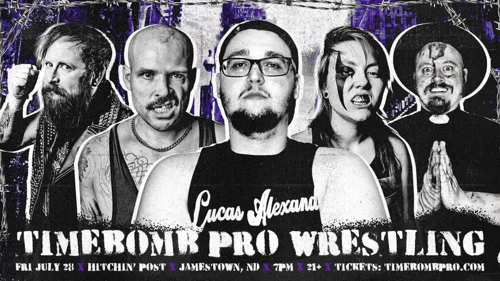 Image of Timebomb Pro Wrestling in Jamestown: 7/28/23