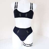 Image 3 of The Noir Tanga Knickers