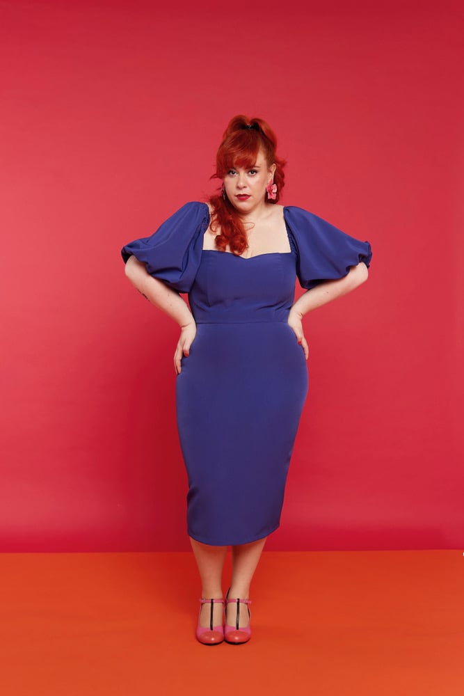 Image of OUTLET Vestido Ibón Azul