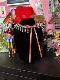 Image 1 of Beaded Satin Chocker