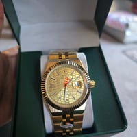 Image 1 of *Exclusive* 🐝 Honeycomb 🍯 Big Face Luxury Watch