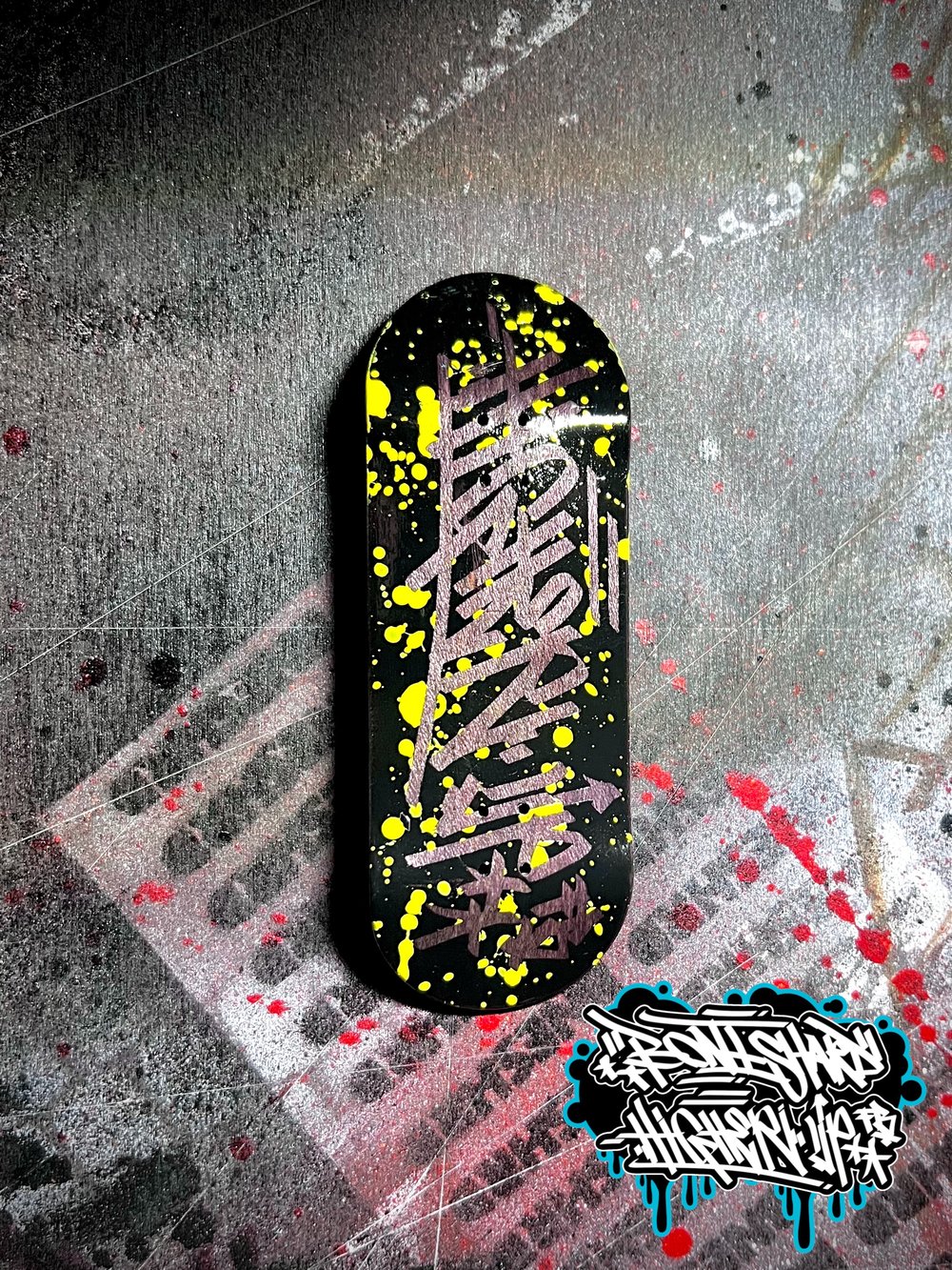 Image of Boneshard x HUFB collab decks (logo splatter) 