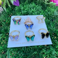 Image 2 of Butterfly spinning ring