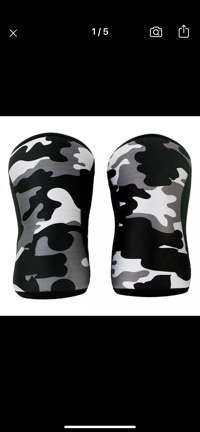 Weight lifting knee pads 