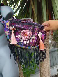 Image 1 of Ibizan bum bag Purples