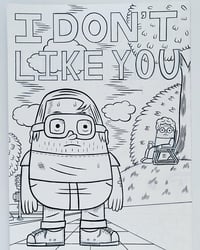 Image 1 of I DON’T LIKE YOU ALTERNATE COVER 