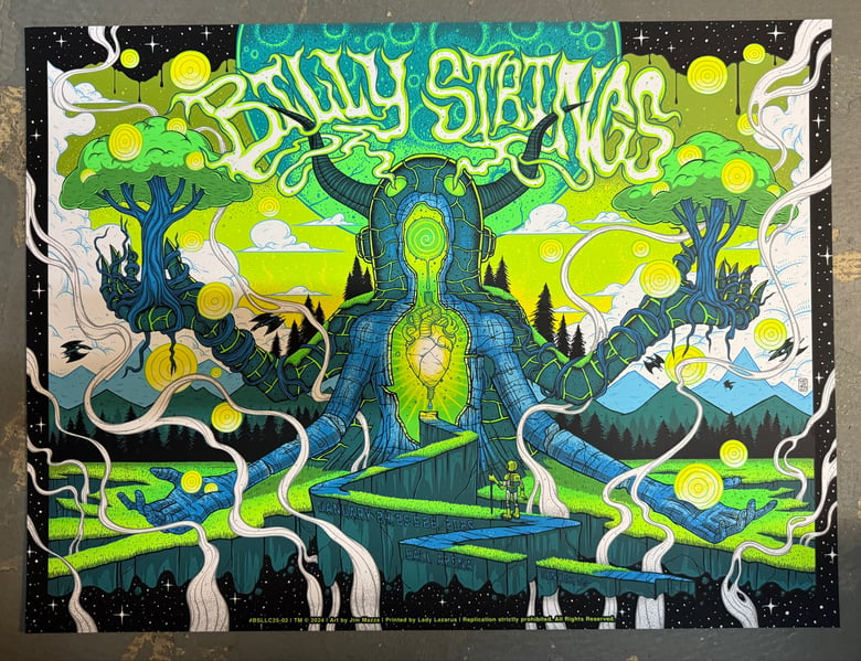 Image of Billy Strings - Ball Arena - January 24-26, 2025 - Artist Editions