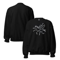 Image 1 of Unisex Sweatshirt cat rider 