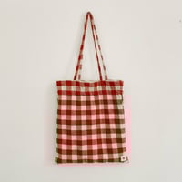 Image 2 of Tote bag with portable pocket 