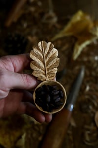 Image 3 of Oak leaf Coffee Scoop—