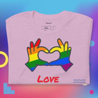 Image 2 of Love is Love Unisex T-shirt