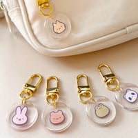 Image 3 of Animal Friends: Round Keychains