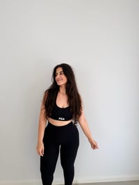 Image 3 of PZA Halter Bra Black