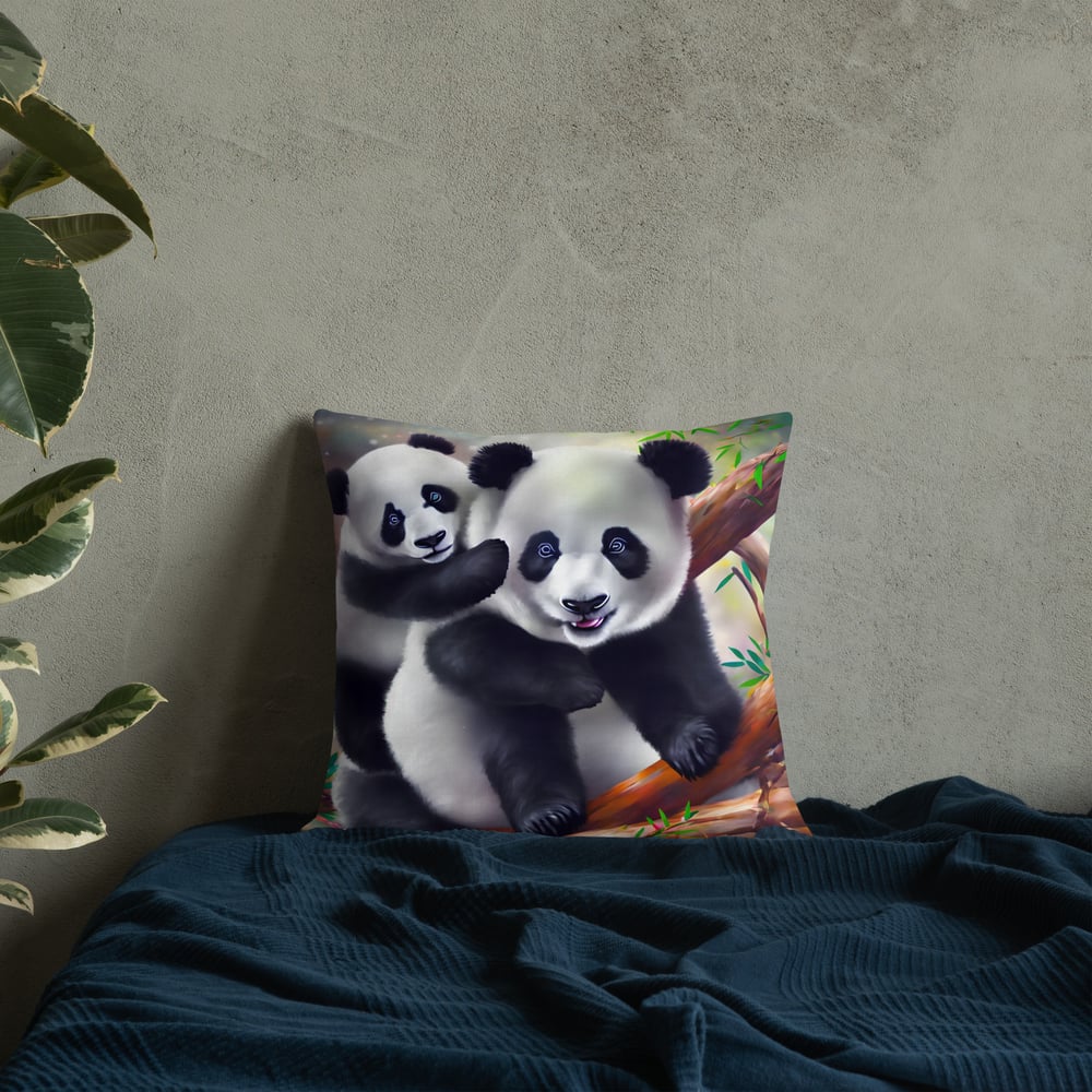 Image of Panda Premium Pillow