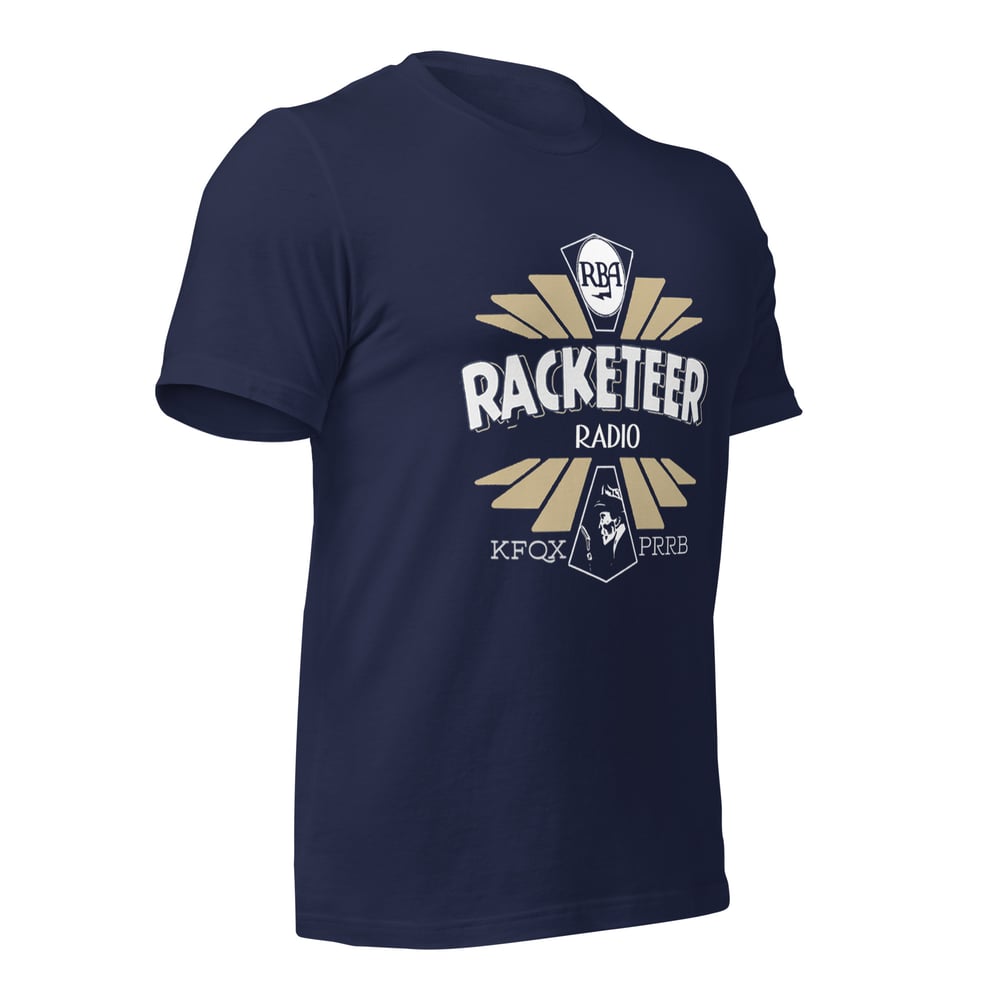 Racketeer Radio KFQX Logo Unisex T-shirt